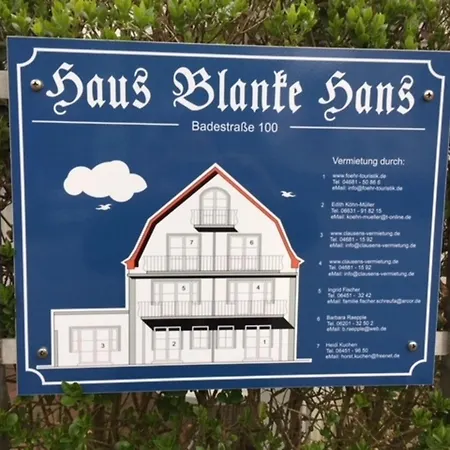 Blanker Hans, Badestrasse Wyk auf Föhr